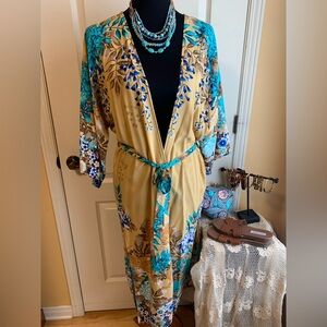 Jaguar Kimono Coverup robe beachy style duster